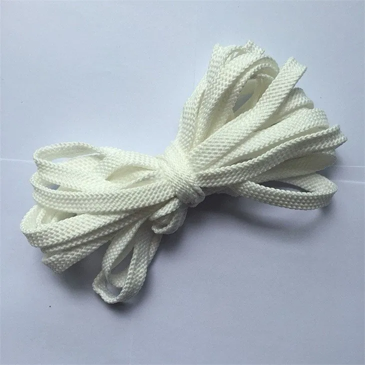 round leather shoelaces green