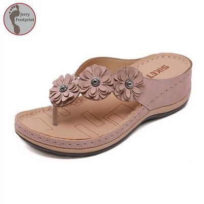 Slip On Wedges Sandals Shoes
