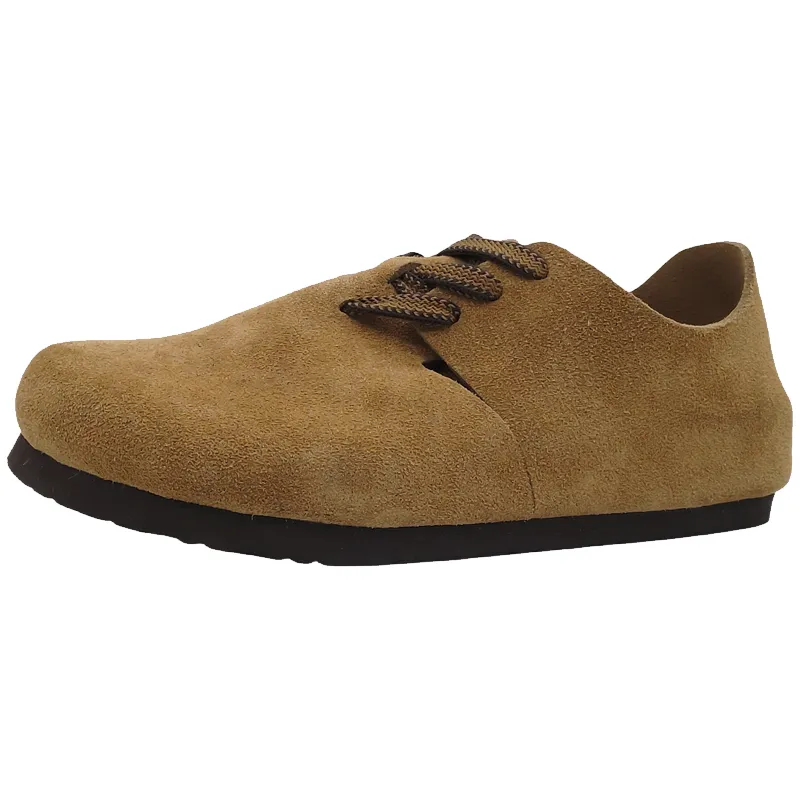 Custom High Quality Cork Clogs Sandals With Minimalist Buckle, Lace-up Sole Real Leather Natural Support - Expert Manufacturer