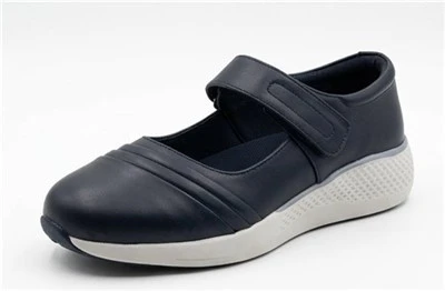 Women's Leather Wide-Toe Box Barefoot Mary Jane Shoes